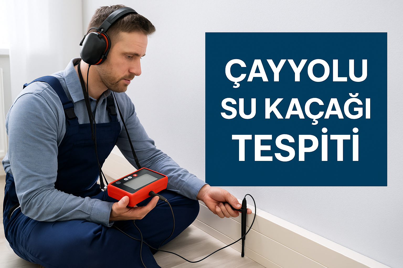 Çayyolu su kaçağı tespiti